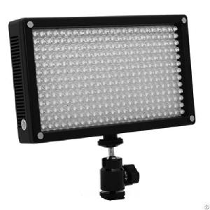 312as On Camera Bi-color Changing Dimmable Led Video Light Free Shipping To Usa