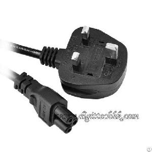 Universal Ac Power Supply 3-prong Cable Adapter Cord