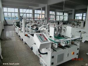 Pre-folder And Lock Bottom Automatic Folder Gluer Model Shh-ag Iseef