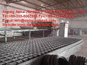 Concrete Floor Welded Wire Mesh Sheet, Black Tie Wire, Loop Ties