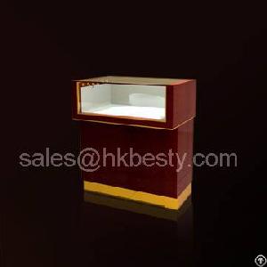 High End Glass Jewelry Or Watch Store Display Showcase