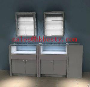 jewelry display cabinet power led light store