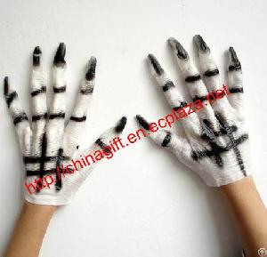 Ghost Demon Monster Latex Glove Hands Halloween Costume