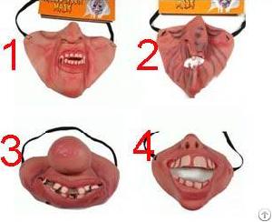 Special Latex Half Face Halloween Mask