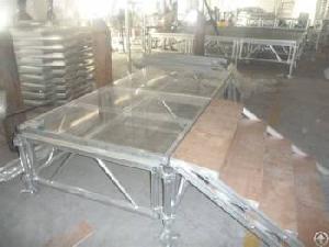 Aluminum Glass Stage