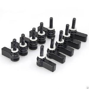 Black Ratchet Wingnut With M5 Thread 10pcs