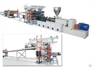 Pvc Paint Free Plate Extrusion Line