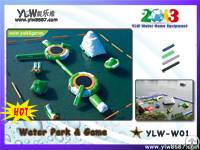 Inflatable Water Game Park, Inflatable Trampoline, Water Games Equipment