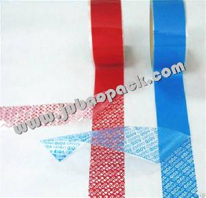 tamper evident security tape