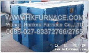 square crucible zinc plating furnace