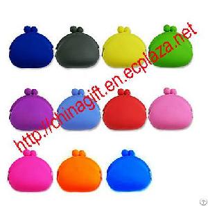 silicone mini coin purse