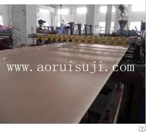 Pe Plastic Floor Extrusion Machinery Outdoor