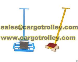 swivel cargo moving trolley perfectly solution indoor transport