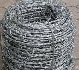 barbed wire fence