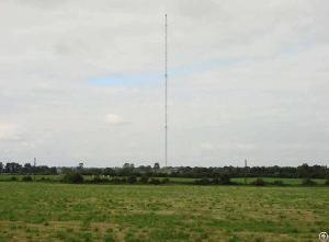 guyed mast telecom tower