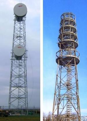 Telecom Microwave Tower