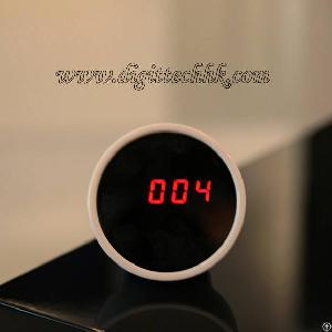 New Beauty Mirror With Alarm Clock Led Time Display Multifunctional