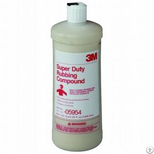 3m duty rubbing compound 1 quart 05954