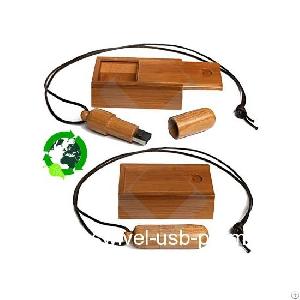 woody bamboo usb flash drive supplier