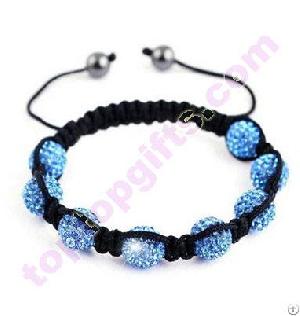 Clay Rhinesotne Shamballa Bracelet Tresor Paris Jewelry