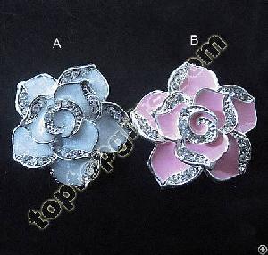 Flower Rhinestone Cabochon Mobile Phone Shell Accessories