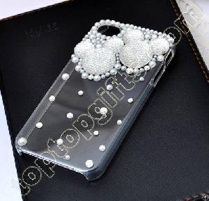 Mickey Rhinestone Iphone Shell Cover