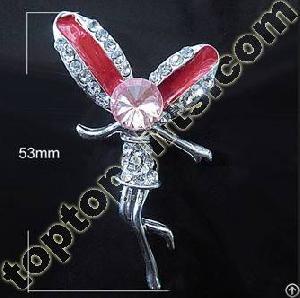 Rhinestone Angel Girl Cabochon