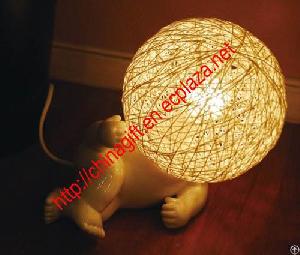 Big Head Baby Table Lamp