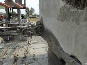 wire machine concrete chain cutter