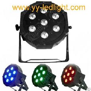 7x10w Rgbw 4in1 Led Flat Par Light