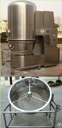 pharmaceutical machinery gfg fluid bed dryer