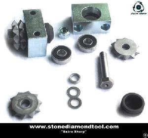 Spare Parts Of Bush Hammer Rollers, Roller Parts