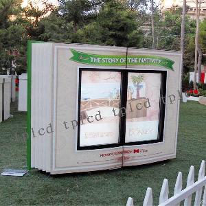 lcd outdoor advertising display tv