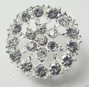 Rhinestone Button For Paris Fashion Show