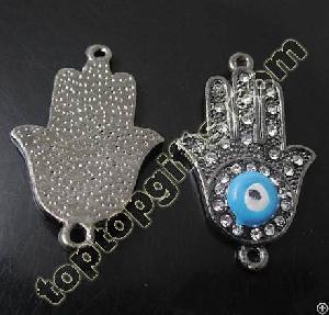 Rhinestone Hand Turkey Evil Eye Connection