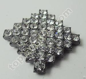 Square Rhinestone Buttons 2013 Hot Garment Accessories