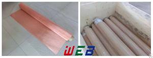 94%-99.8% High Purity Red Copper Wire Mesh