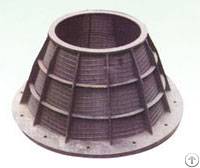 wedge wire centrifuge basket