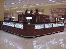 Wood Glass Jewelry / Jewellery Display Shop Furniture / Fitting / Equipent