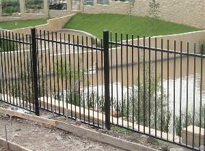 Pool Fencing, Pre-galvanized, Powdercoated Finishing