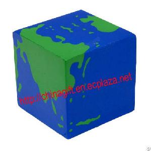 Earth Cube Stress Ball