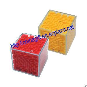 Cube Maze Puzzle