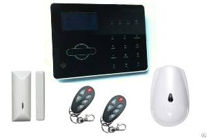 New Touch Keypad Gsm Alarm System With Big Lcd Display