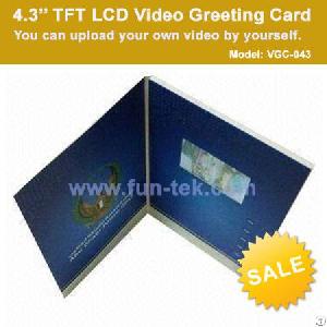 Best China Marketing Lcd Video Brochure Card With Graphics Artwork Printing Vgc-043