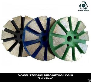 metal bond floor polishing pads stone