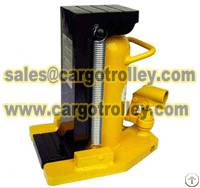 Hydraulic Toe Jack Lift Your Equipment Easily