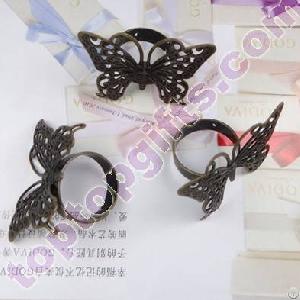 Butterfly Metal Ring 2012 Fashion Finger Rings