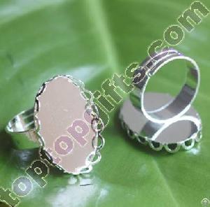 oval metal craft ring