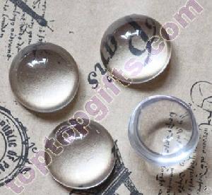 round flat glass zams cabochon mounts mirror decoration