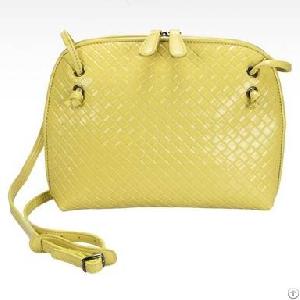 2013 European Handbag Cowhide Leather Bag Candy Color